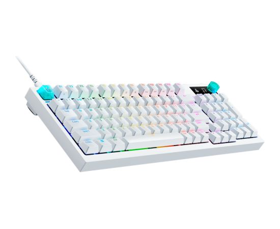 LOGITECH G316 X 98 Wired Gaming Keyboard - WHITE - US INT'L - USB - EMEA28i - 935 - TACTILE Klaviatūras