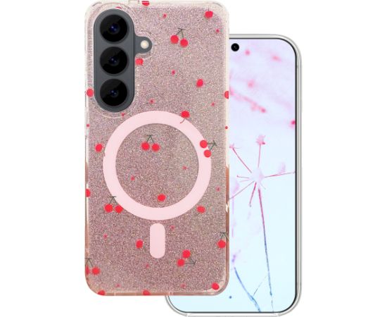 Mocco Cherry Mag Back Case Aizmugurējais apvalks priekš Samsung Galaxy S26 Neoriģinālie Maciņi