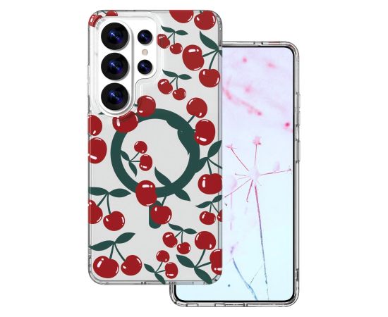 Mocco Cherry Mag Back Case Aizmugurējais apvalks priekš Samsung Galaxy S26 Ultra Neoriģinālie Maciņi