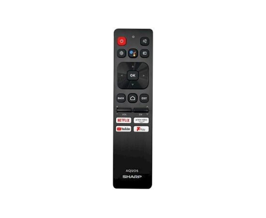 Sharp Aquos SHW/RMC/0138N Оригинальный TV пульт для телевизора с функцией голосового управления, совместимый с Netflix, YouTube и Prime Video TV пульты