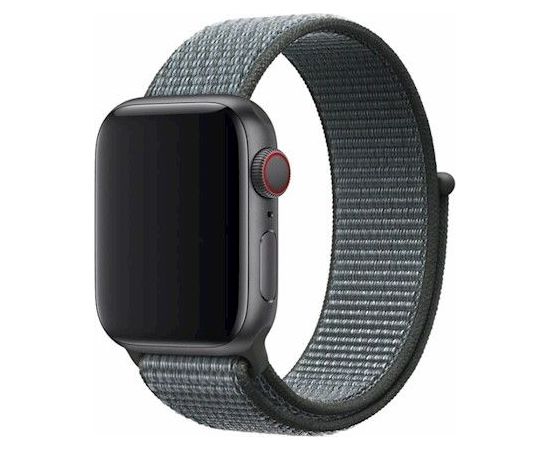 Devia Apple  Watch 44mm / 42mm Strap Deluxe Sport 3 Storm Gray Smart pūlksteņu aksesuāri