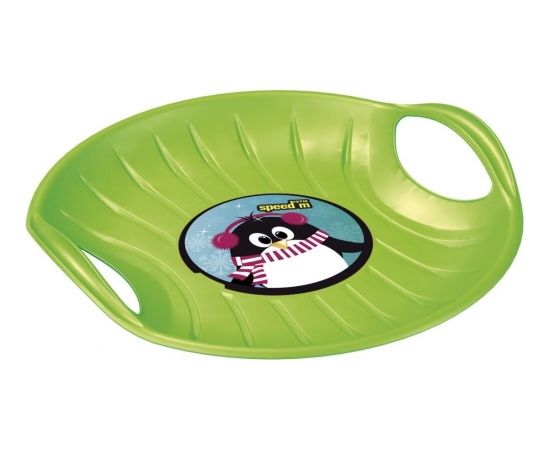 Plastmasas apaļš sniega paliktnis Prosperplast Speed M, zaļš