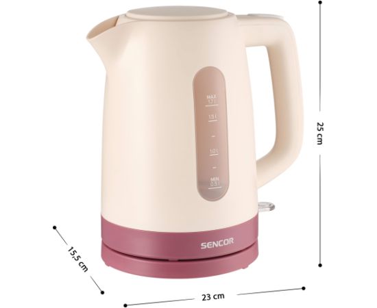 Water kettle Sencor, pink Tējkannas (elektriskās)