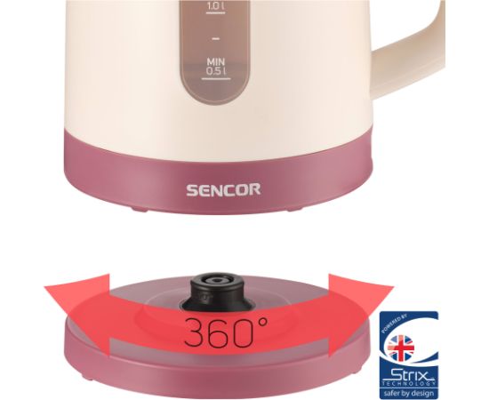 Water kettle Sencor, pink Tējkannas (elektriskās)