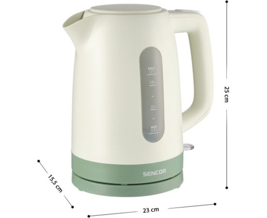 Water kettle Sencor, green Tējkannas (elektriskās)