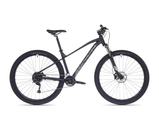 Viriešu kalnu velosipēds Rock Machine 29 Manhattan 90 Matt Black (Rata izmērs: 29 Rāmja izmērs: S) Kalnu velosipēdi (MTB)