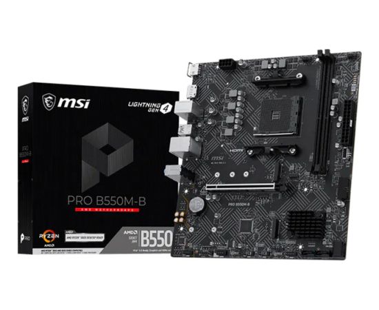 MSI PRO B550M-B (black) Материнские платы
