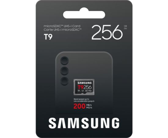 Samsung T9 microSDXC 256GB (black) Новинки Компьютерная техника