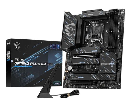 MSI Z890 GAMING PLUS WIFI6E (black) Материнские платы