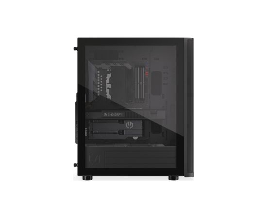 ENDORFY Ventum 400 Air (black, tempered glass) Datoru korpusi