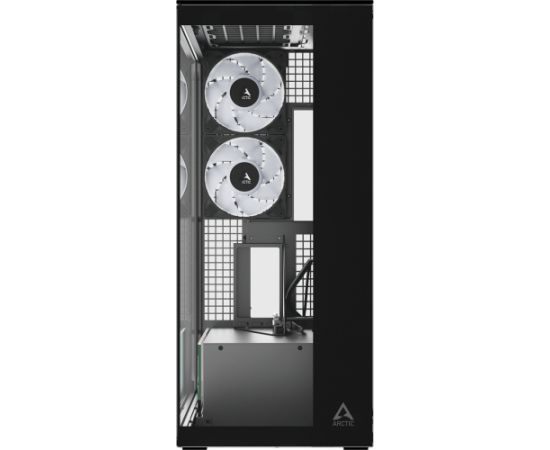 Arctic Xtender VG (black, tempered glass x 2, clear glass) Datoru korpusi