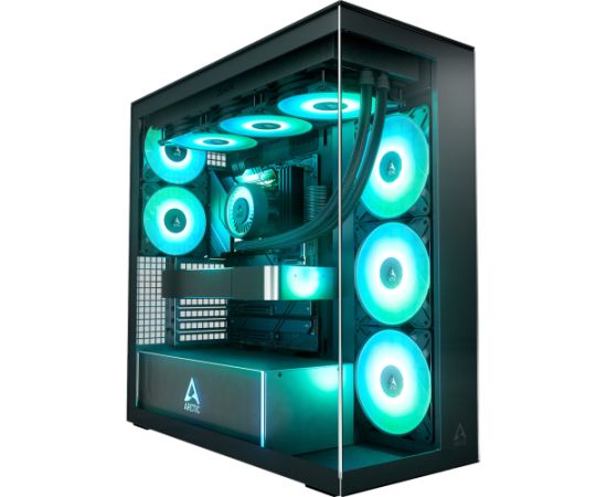Arctic Xtender (black, tempered glass x 2 (clear)) Корпуса