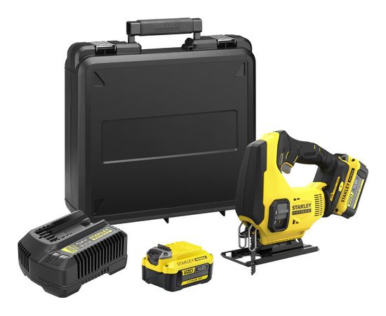 Figūrzāģis ar akumulatoru Stanley SFMCS600M2K-QW; 18 V; 2x4,0 Ah akum. Лобзиковые пилы