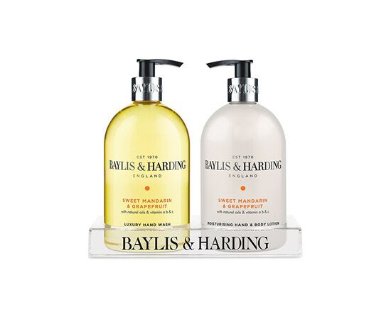 Baylis & Harding Sweet Mandarin & Graperfuit Body Care Duo ( Mandarinka & Grapefruit ) - Dárková sada 500ml Косметика для тела