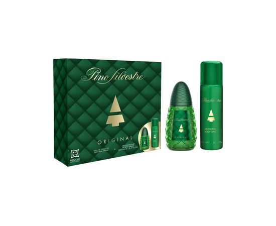 Pino Silvestre Original Dárková sada EDT 125 ml a deospray 200 ml 125ml Парфюмерные наборы