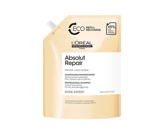 L'oreal Professionnel Série Expert Absolut Repair Gold Quinoa + Protein Shampoo ( Refill ) 1000ml Smaržas - NESAKĀRTOTS