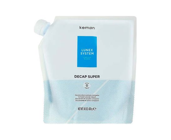Kemon Lunex System Decap Super - Pudr pro zesvětlení vlasů 400ml Matu kopšana