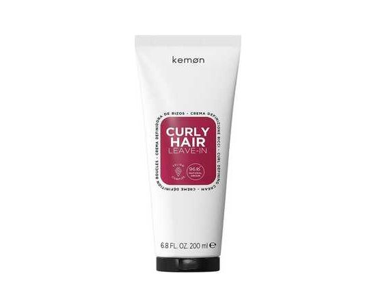 Kemon Curly Hair Leave-In Conditioner - Bezoplachový kondicionér pro kudrnaté vlasy 200ml Matu kopšana