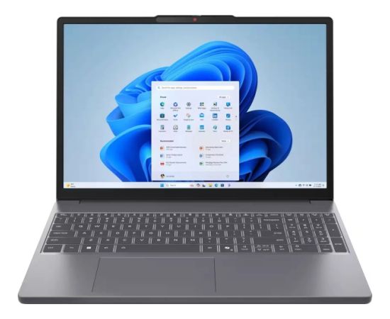 Lenovo IdeaPad Slim 3 15ARP10 15.3'' 2K WUXGA Touch AMD Ryzen 7 170 16GB 512GB SSD W11H, Luna Grey Portatīvie datori