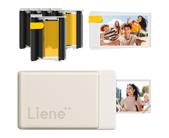 Liene Pearl N200 Pro 2x3" Portable Photo Printer Kit (Gold) Foto printeri