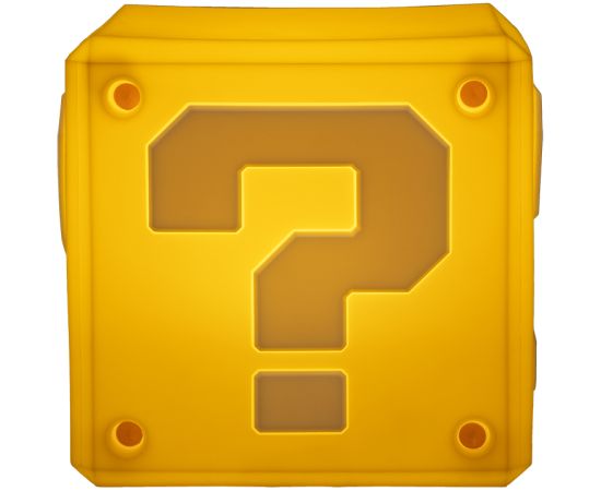 Paladone Question Block SquishyGlo Light Rechargeable Декоративное освещение 