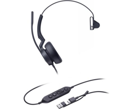 Yealink Austiņas UH46 Mono Teams USB-C/A Jaunumi - Datori