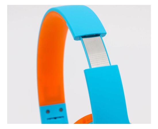 Austiņas PowerLocus BT Headphones PLED Kids Blue/Orange Jaunumi - Datori