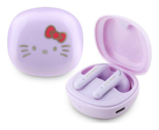 Hellokitty Austiņas Hello Kitty TWS Earphones O Glossy Finish Purple Jaunumi - Datori