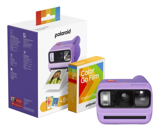 Polaroid Go Gen 3, purple + Film (8 photos) Jaunumi - Audio-Video