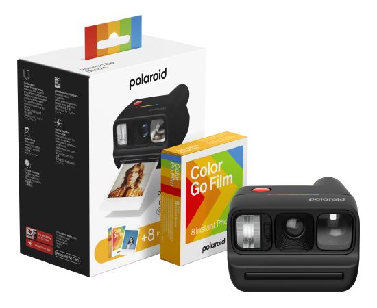 Polaroid Go Gen 3, black + Film (8 photos) Jaunumi - Audio-Video