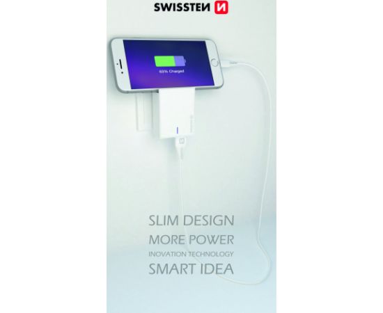 Swissten Premium Зарядное устройство 2X USB QC3.0 23W Зарядные устройства