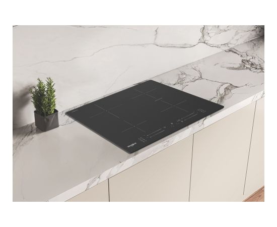 Built-in induction hob Whirlpool, black matte Iebūvējama virsma - Indukcijas