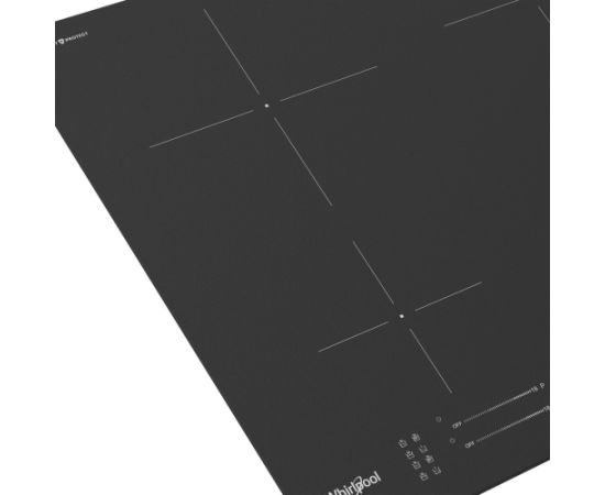 Built-in induction hob Whirlpool, black matte Iebūvējama virsma - Indukcijas