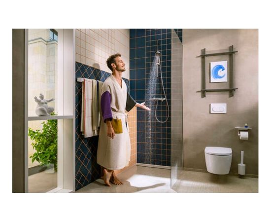 Hansgrohe Ecostat Fine termostata un Activera Select S 95 2 jet EcoSmart dušaskomplekts, hroms - gab.  Смесители для душа / Душевые системы