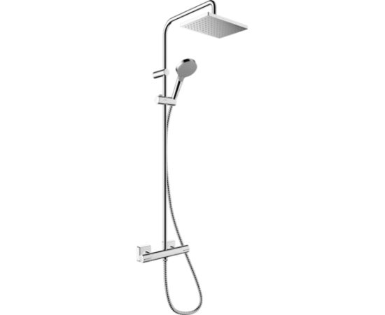 Hansgrohe Vernis Shape 230 1jet EcoSmart dušas sistēma ar termostatu, hroms - gab.  Смесители для душа / Душевые системы