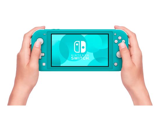 Nintendo Switch Lite (without power adapter), game console turquoise Игровые приставки