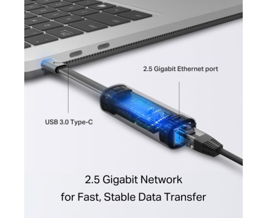 TP-LINK USB Type-C to 2.5 Gigabit Ethernet Network Adapter UE310C Ethernet LAN (RJ-45) ports 1 MU-MiMO No no PoE Access Points