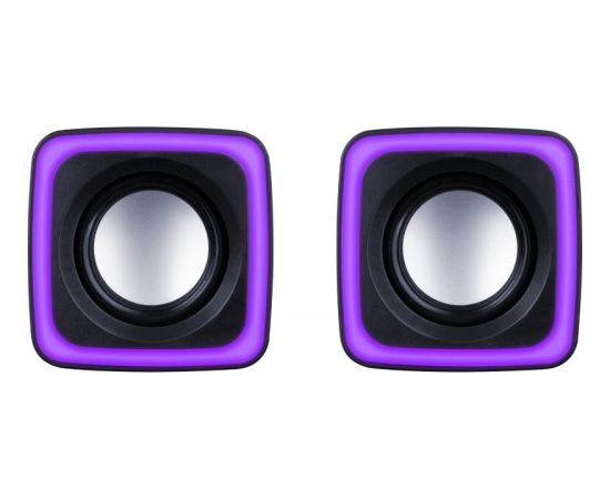 DEFENDER SOLAR 7 2.0 6W LED USB SPEAKERS 65117 Aудио-видео