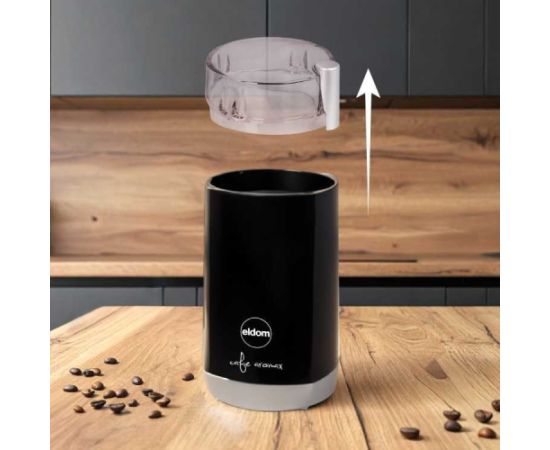 ELDOM MK40 Coffee Grinder Black Dzirnaviņas