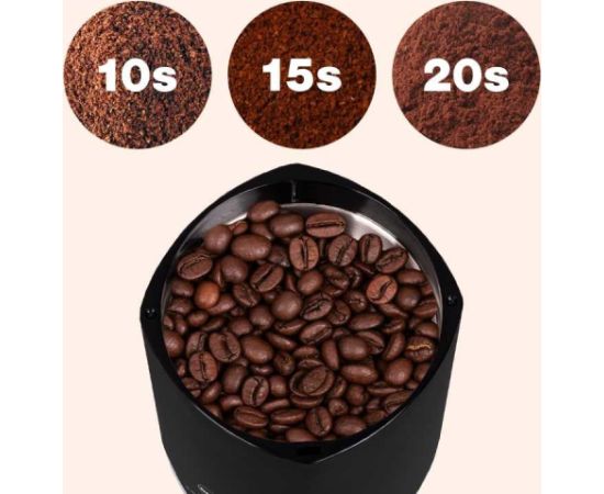 ELDOM MK40 Coffee Grinder Black Dzirnaviņas