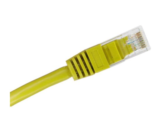 Alantec KKU5CZA1 networking cable Yellow 0.25 m Cat5e U/UTP (UTP) Tīkla vadi