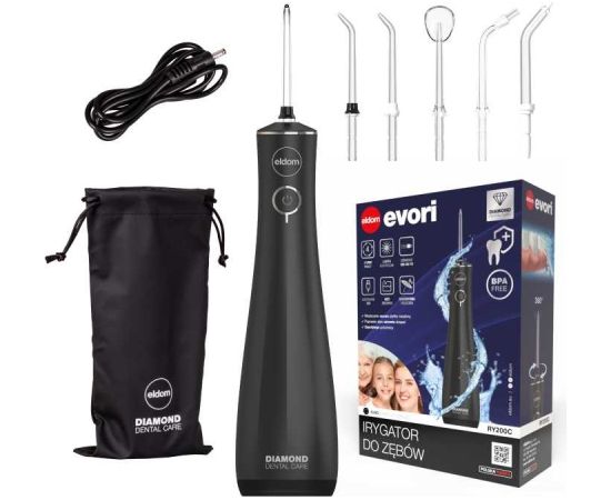 ELDOM Irrigator RY200C black Elektriskās zobu birstes, irigatori