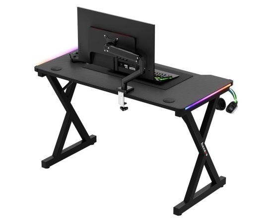 Biurko Huzaro Hero 2.3 RGB Gaming galdi