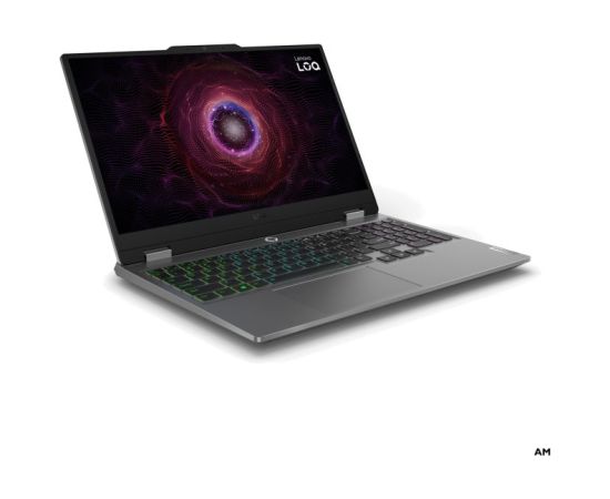 Lenovo LOQ 15ARP9 Ryzen 5 7235HS 15,6"144Hz 300nits AG 16GB DDR5 4800 SSD1TB RTX4050_6GB Cam720p 60Wh Win11 Luna Grey (REPACK) 2Y Portatīvie datori