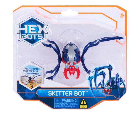 HEX BOTS Interaktīva rotaļlieta Skitter Bot Jaunumi, Bērnu preces