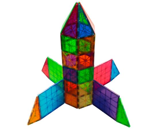 MAGNA-TILES Набор магнитного конструктора Цвета, 100 деталей Конструкторы