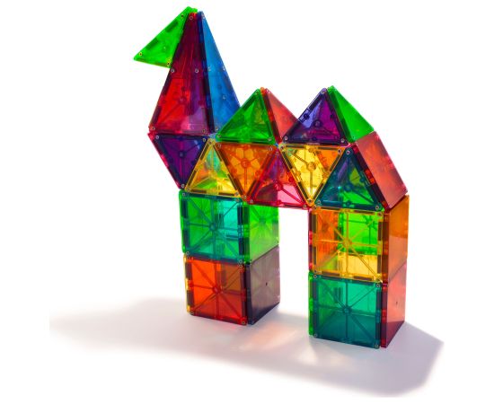 MAGNA-TILES Набор магнитного конструктора Цвета, 100 деталей Конструкторы