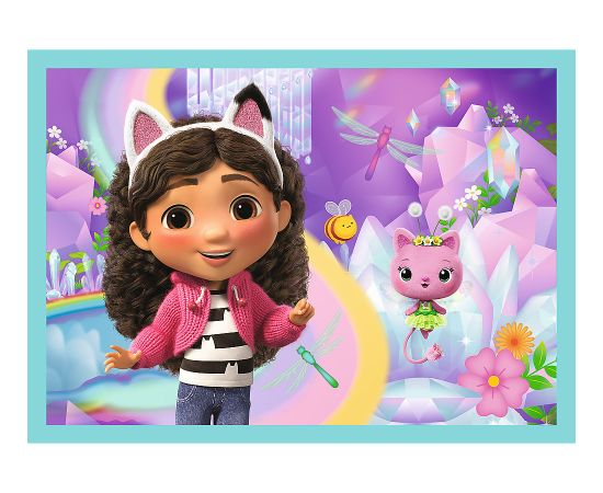 TREFL GABBY´S DOLLHOUSE Pužļu komplekts 4 in1 Puzles