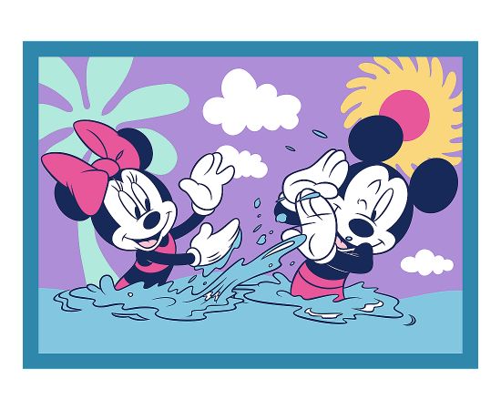 TREFL DISNEY Pužļu komplekts 4in1 Mikijs Puzles