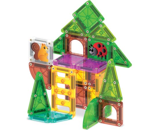 MAGNA-TILES Набор Микромагс компакт "Treehouse", 24 деталей Конструкторы
